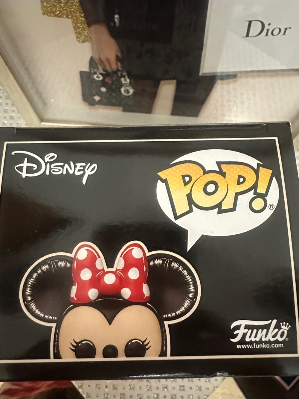 Funko Minnie Mouse Red Polka Dot Dress with Yellow Shoes - Picture 2 of 5